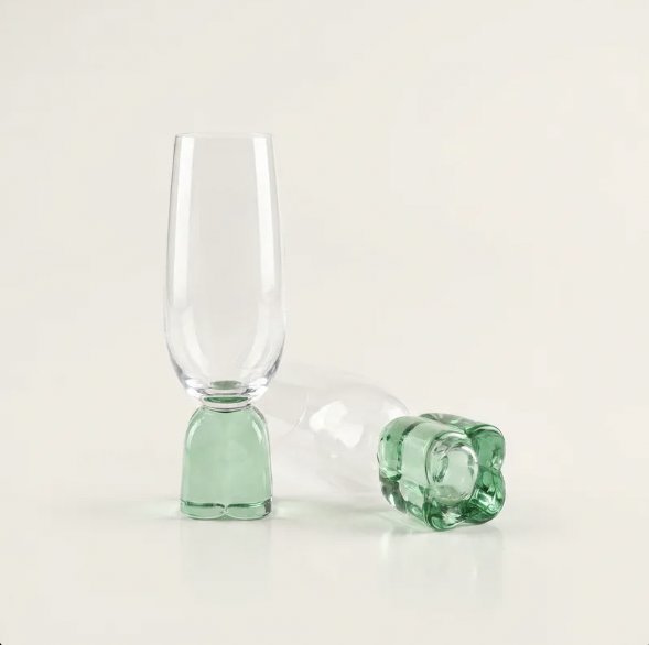TACA FOUR PETALS 1808, VERDE                                