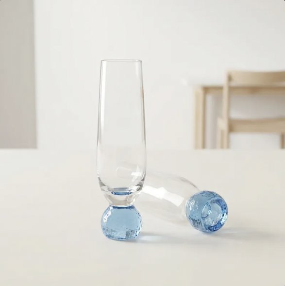 TAÇA  BUBBLE BALLS 3311, AZUL                               